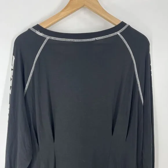 Killstar Tunic Top Dress Size XXL Black Dearly Departed Flared Goth Metal Lace - Picture 7 of 8